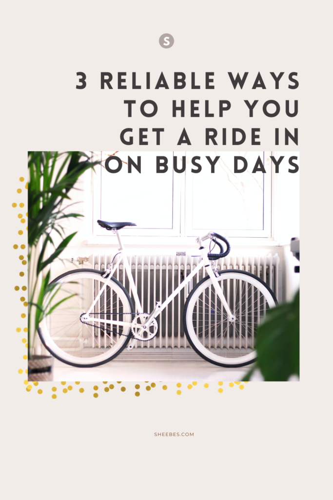 Busy schedule? 3 top ways to help you get a ride in