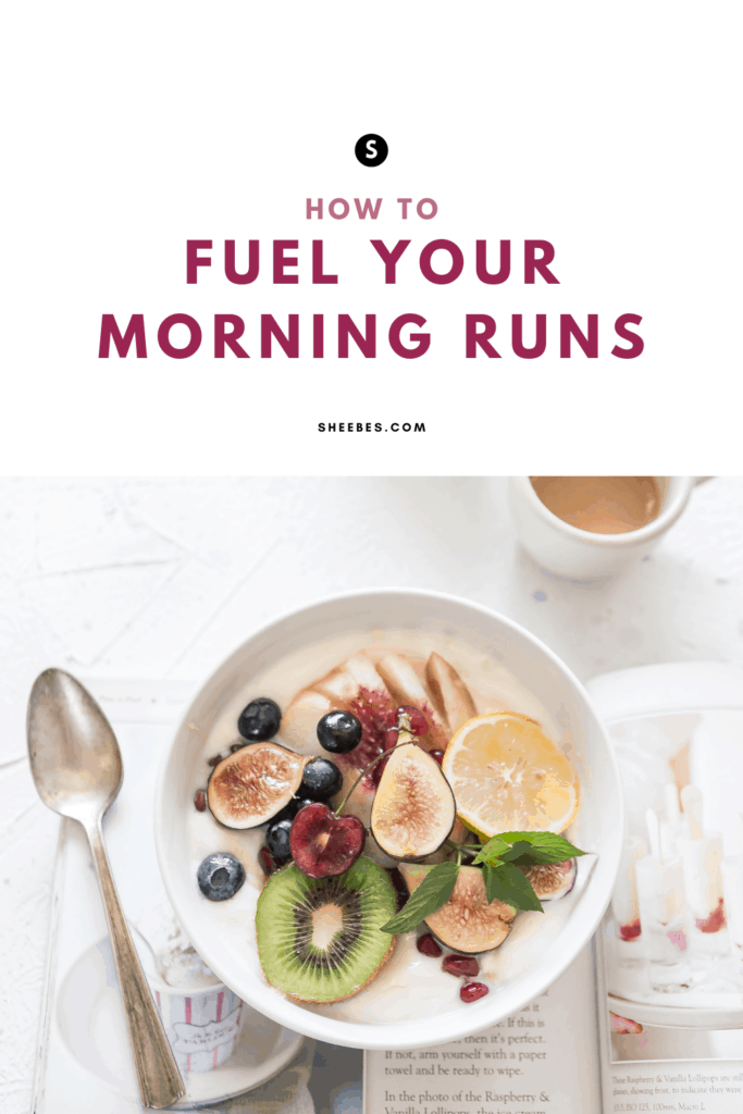 What to eat before a morning run
