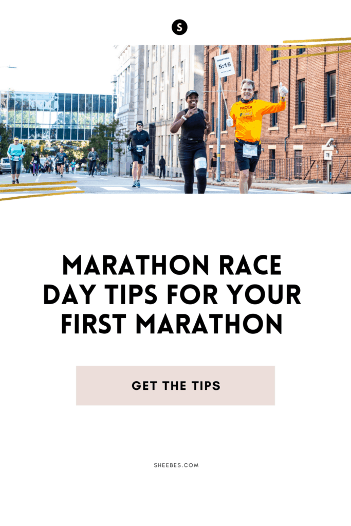 marathon race day tips for your first marathon