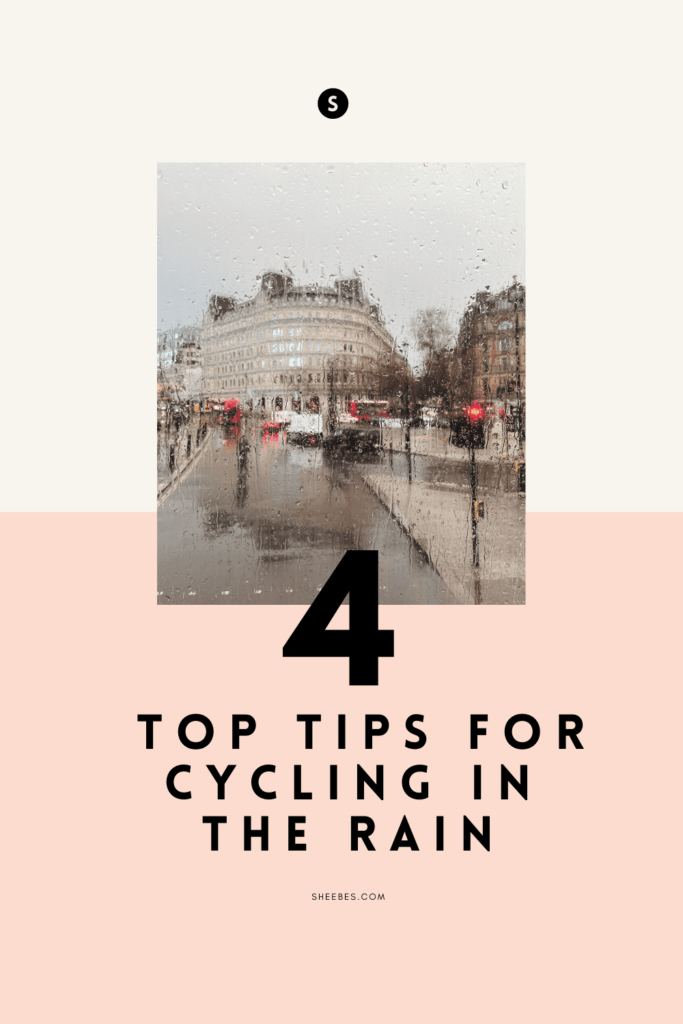 4 top tips for cycling in the rain
